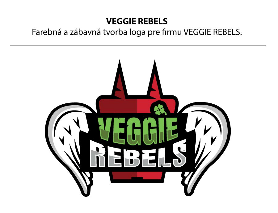 Veggie rebels_rozkald loga