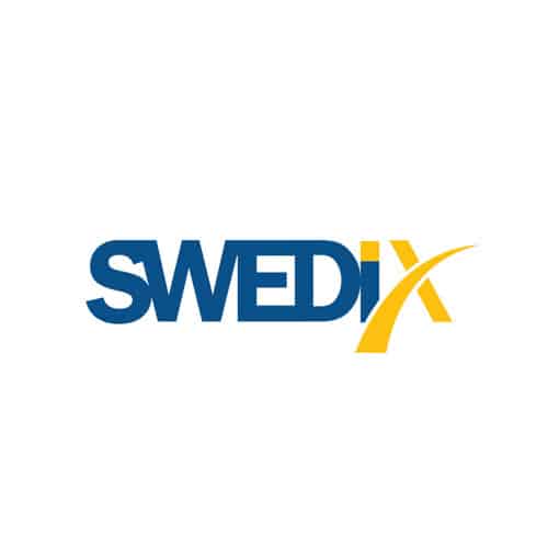 Logo vytvorené pre firmu Svedix. Transportná firma pôsobiaca vo Švédsku.