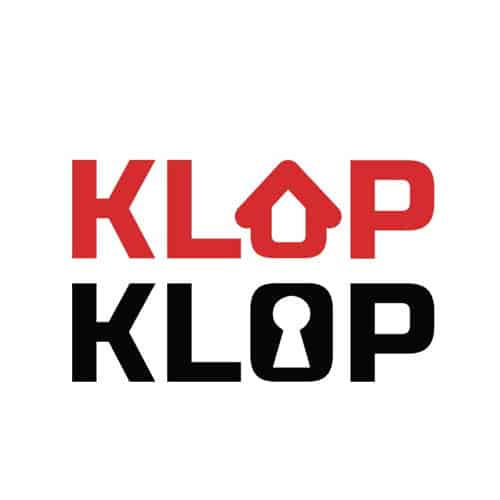 Slovenská, bratislavská realitná kancelária KlopKlop. Logotyp.