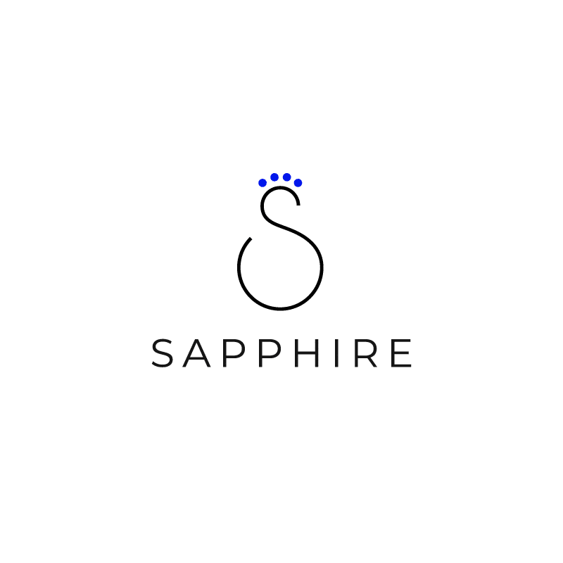 Vytvorenie loga pre hand-made výrobu SAPPHIRE.