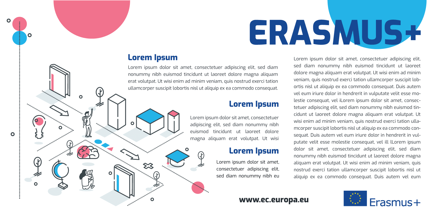 Firemná identita pre európsky program Erasmus+