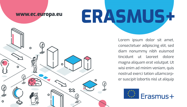 Firemná identita pre európsky program Erasmus+