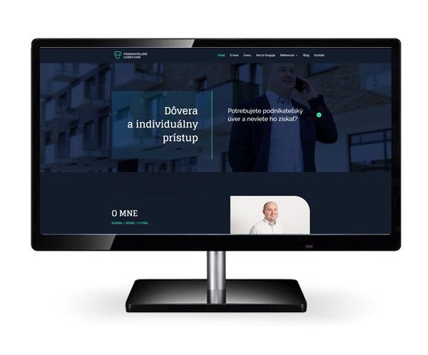Vytvorenie webstránok Podnikatelskeuvery.com
