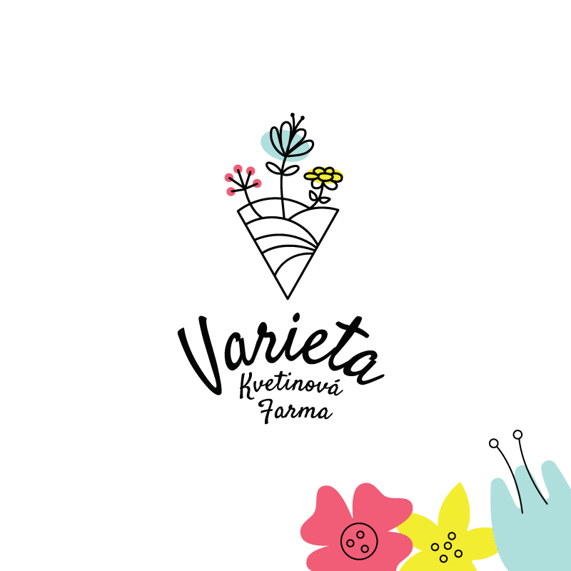 Logo Kvetinová farma Varieta