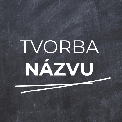 tvorba názvu